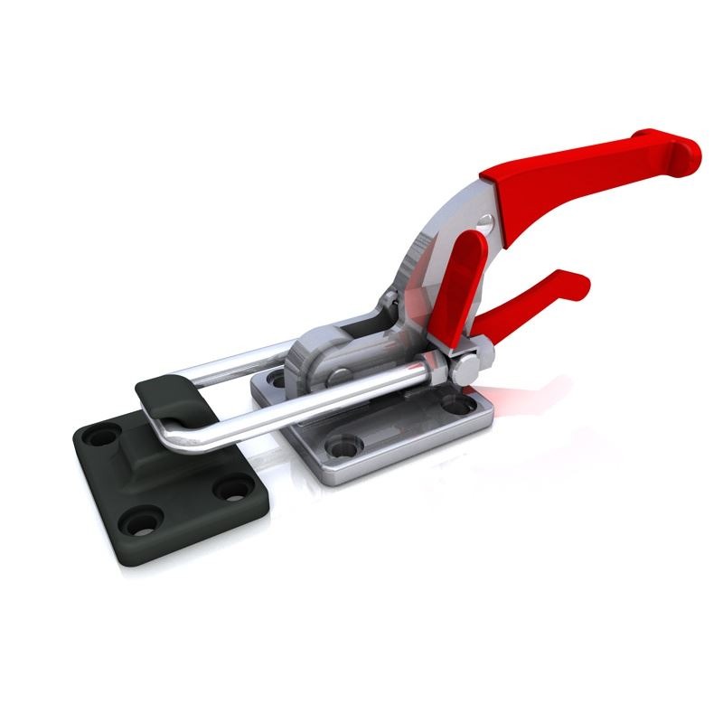Acheter Toggle Clamp Solid arm with safety lock Toggle clamp Latch type Flat base